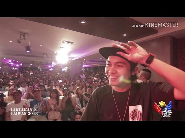 Sinio vs Shernan Rap Battle in Taiwan.