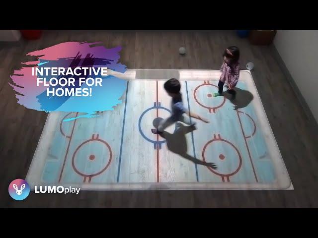 Keep kids active during social distancing with an interactive floor!