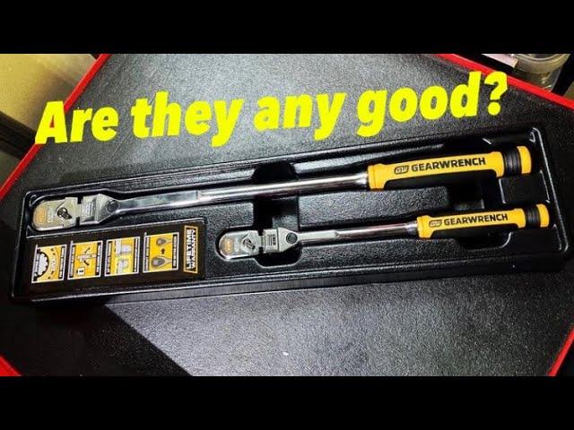 WRENCHING WITH THE NEW GEARWRENCH 120XP RATCHETS and  A little tool haul.