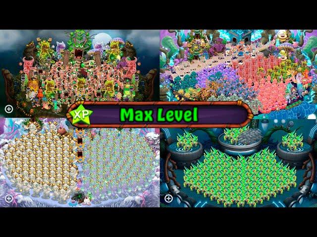 Level 100 Players (My Singing Monsters) 4k