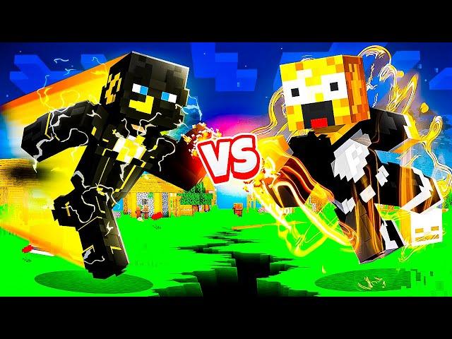 Enhanced Superhero Showdown with Custom Minecraft Supersuits!