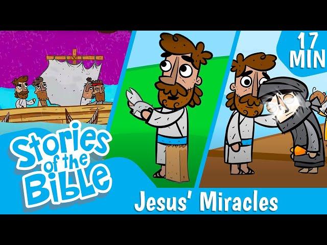 Jesus Calms the Storm + More of Jesus' Miracles | Stories of the Bible