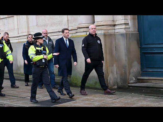 Shoplifter arrested as Policing Minister visits Northampton shopping centre