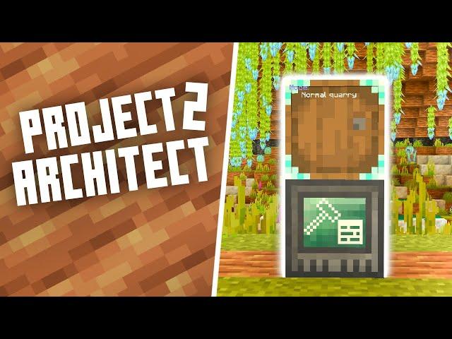 PROJECT ARCHITECT 2 - EP 4: RFTools Quarry & Auto Villager Trader