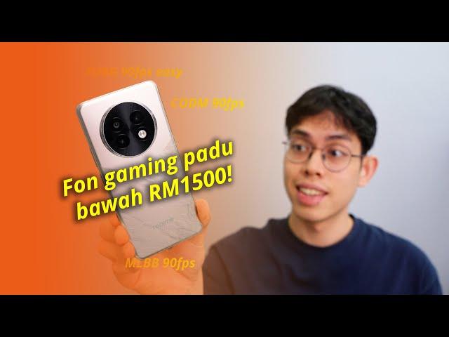 Fon gaming paling lengkap bawah RM1500?! - review realme 13+ 5G