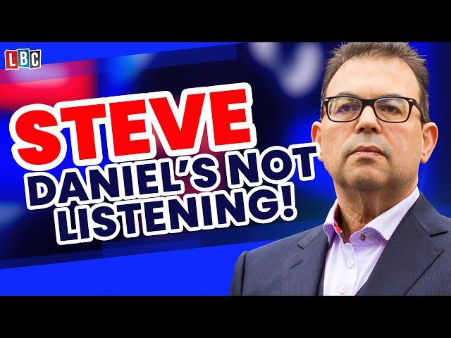 DANIEL'S NOT LISTENING! says caller who hangs up [LBC Legal Hour]