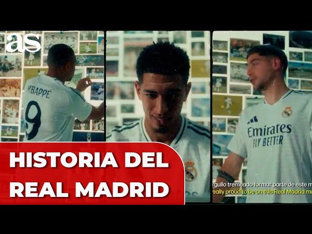 MBAPPÉ, BELLINGHAM y VALVERDE reaccionan a FOTOS HISTÓRICAS del REAL MADRID