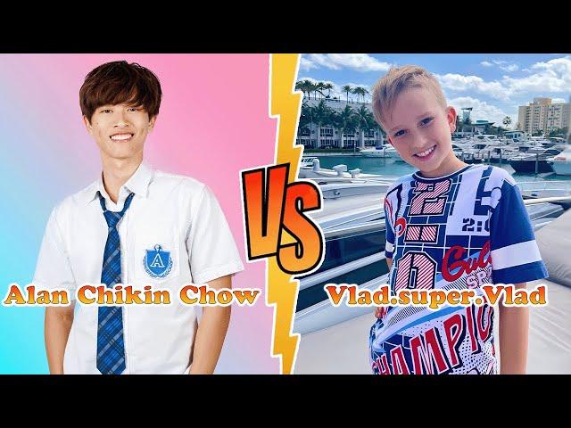 Alan Chikin Chow VS Vlad.super.Vlad Transformation  New Stars From Baby To 2025