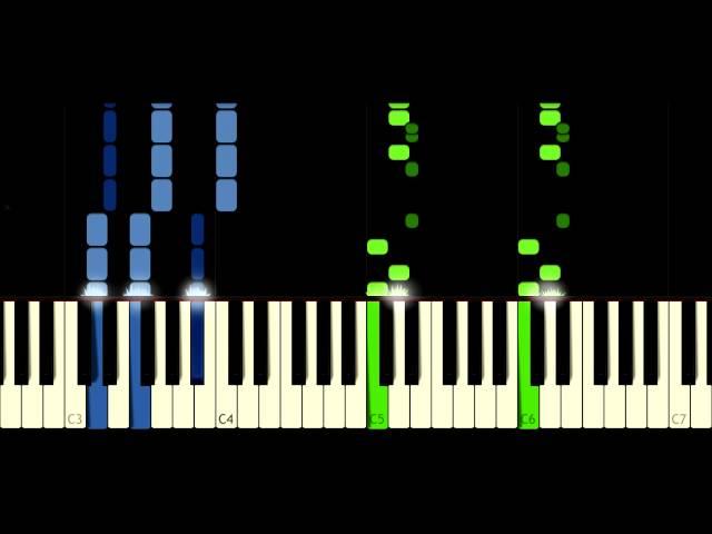 Ahxello - Frisbee - PIANO TUTORIAL