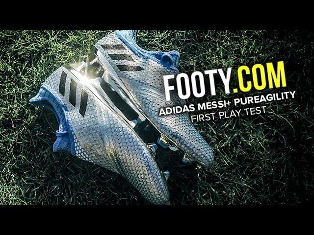 adidas Messi 16+ PureAgility Mercury Pack  Playtest - FOOTY.COM