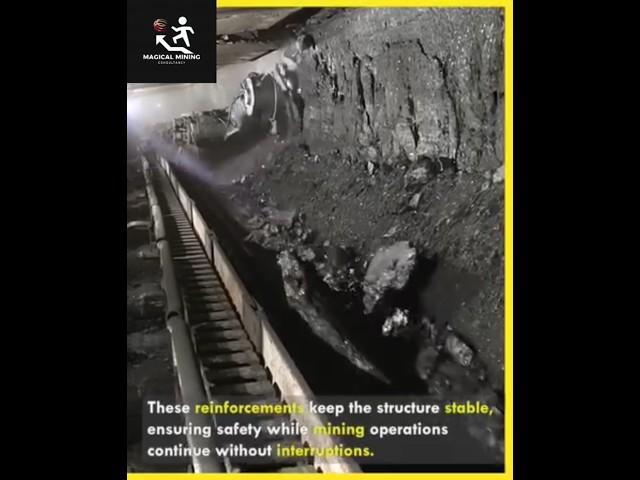 "Modern Coal Mining: Hydraulic Support & Continuous Miner in Action | Safe & Efficient Extraction"