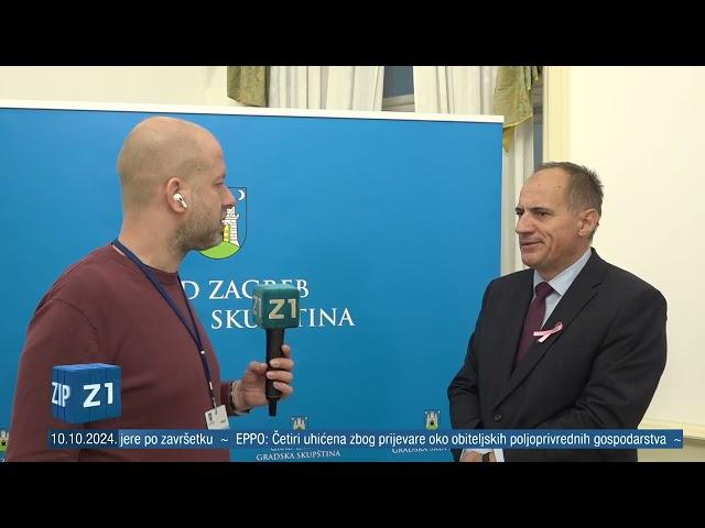 ZIP - 10.10.2024. - SREDIŠNJE VIJESTI Z1 TELEVIZIJE