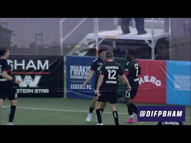 Abdellatif Aboukoura with a Goal vs. Birmingham Legion FC