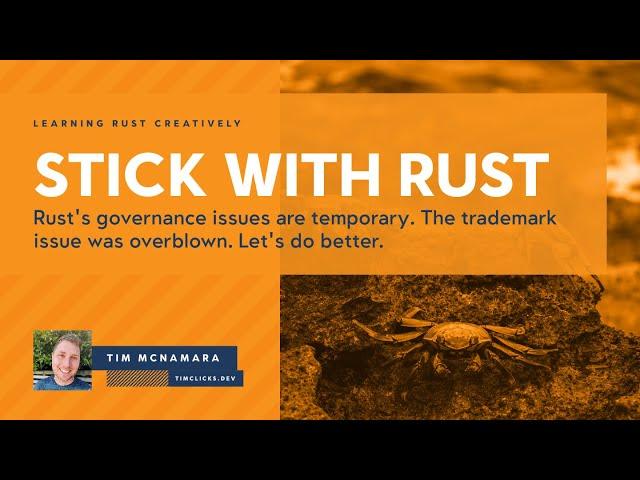 Are Rust's governance issues worth avoiding the language?