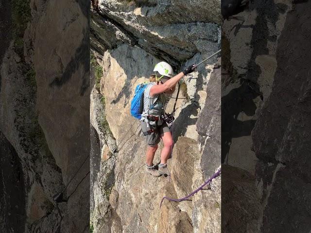 Via Ferrata Ziel - 18th July 2024 #viaferrata #climbing #travel #dolomites