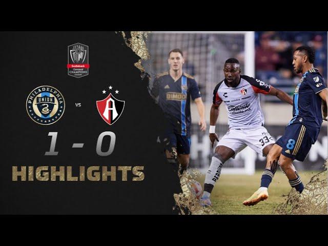 SCCL23 QFs Highlights | Philadelphia Union v Atlas FC