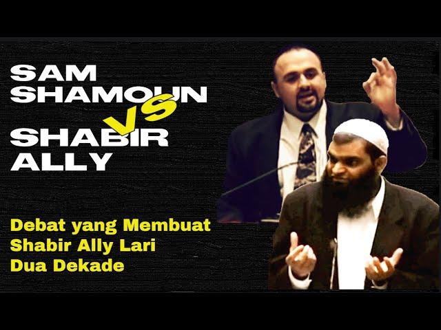 Sam Shamoun Vs. Shabir Ally Classic Debate - The Debate That Made Shabir Runs Away for Two Decades