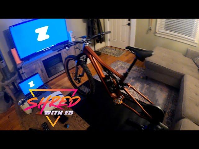 How to Mountain Bike on Zwift with a Smart Trainer