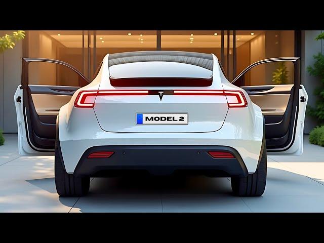 2025 Tesla Model 2 is Finally Here - FIRST LOOK!