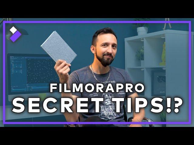 TOP Secret FilmoraPro Tips!? | Wondershare FilmoraPro Tutorial