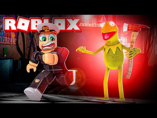 Can We SURVIVE the EVIL KERMIT THE FROG in ROBLOX!?