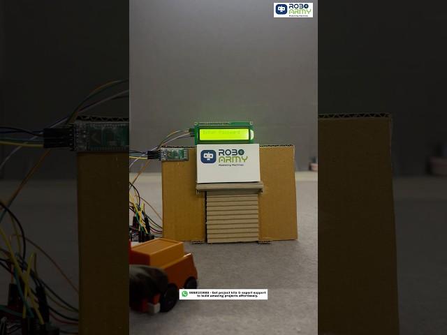 No keys, no remote—just your phone!  #SmartGarage #roboarmy #arduinoproject #arduinotutorial