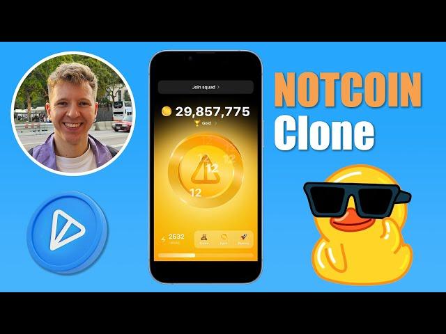 I Made a Billion Dollar Notcoin Telegram Mini App in 30 Minutes (FULL GUIDE)