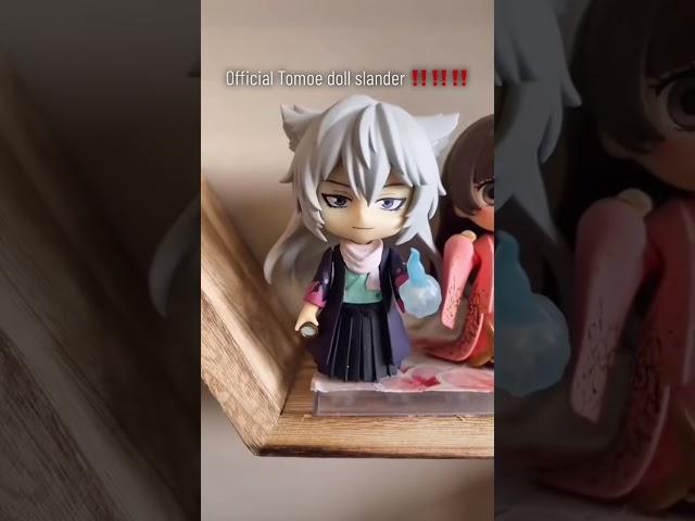 Comparing the official Tomoe from Kamisama Kiss doll to my custom nendoroid  #animefigure #anime