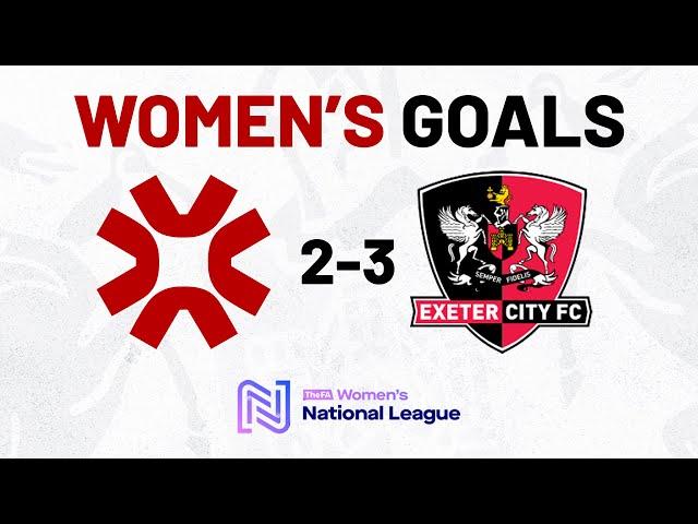 ️ Women's Goals: Gwalia United 2 Exeter City Women 3 (8/9/24) | Exeter City Football Club