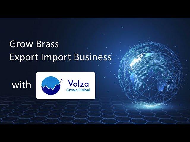 Grow Brass Export Import Business with Volza