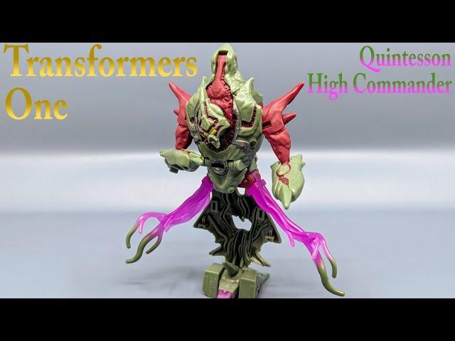 Chuck's Reviews Transformers One Prime Changers Quintesson High Commander