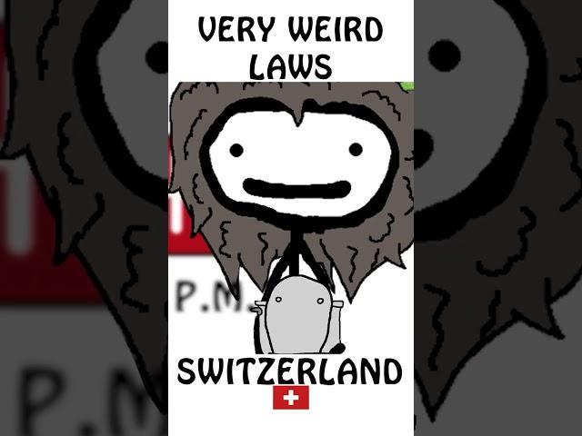 "Very weird laws switzerland" #shorts #short #weirdlaws #switzerland  #toilet #broccolee