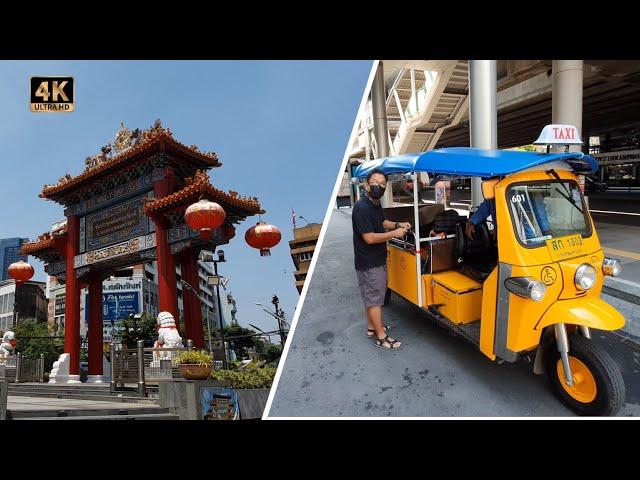 E-Tuk Tuk Tour BANGKOK Chinatown with Power Up Tuk Tuk