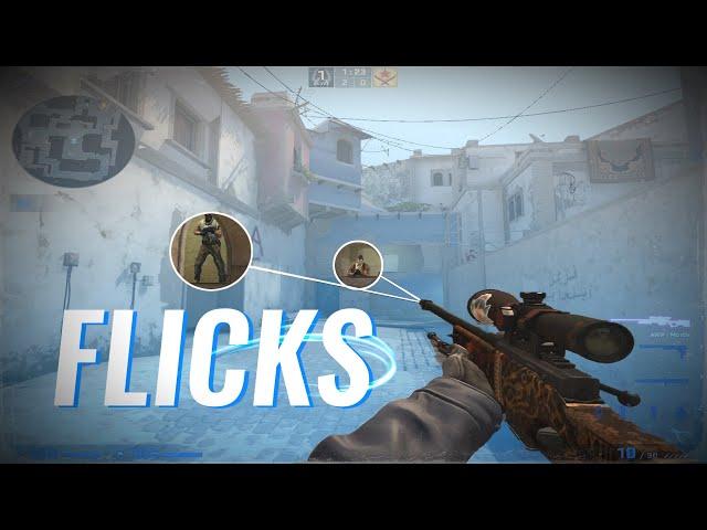 LIGHTNING FAST CS:GO PRO AWP FLICK SHOTS! (VAC SHOTS)