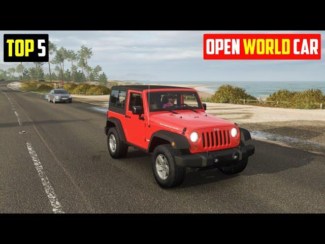 Top 5 open world car driving games for android | Best open world car game 2023