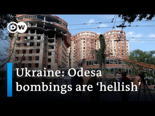 Ukraine: Missile strikes continue in Odessa for second day | DW News