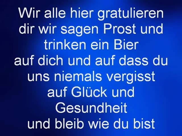 Norbert und die Feiglinge - Zum Geburtstag (Lyrics)