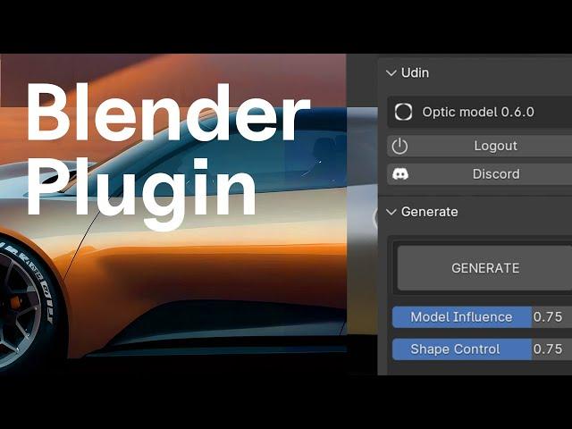 Optic Blender Addon - Generate Ideas Directly from the Viewport