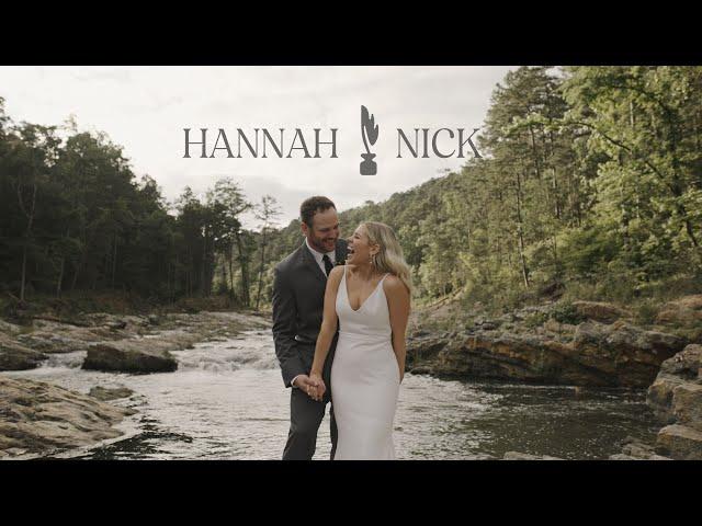 Emotional elopement wedding video | Their personal vows will make you cry | Broken Bow wedding