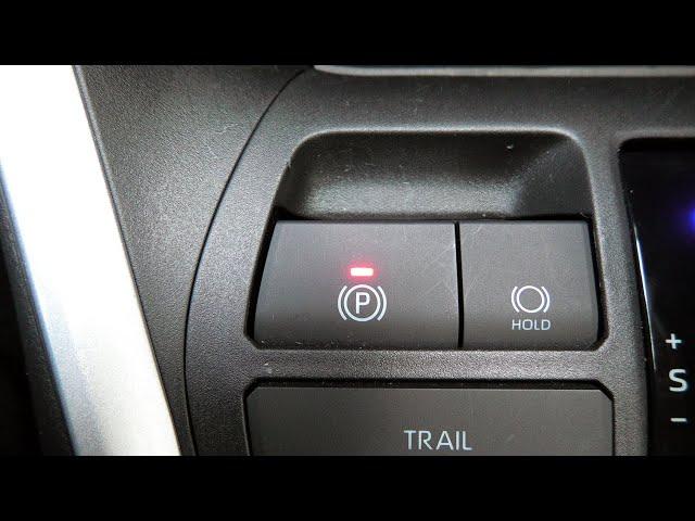 Toyota RAV4 (2019-2025): How To Set And Release Electric Parking Brake In Automatic And Manual Mode?