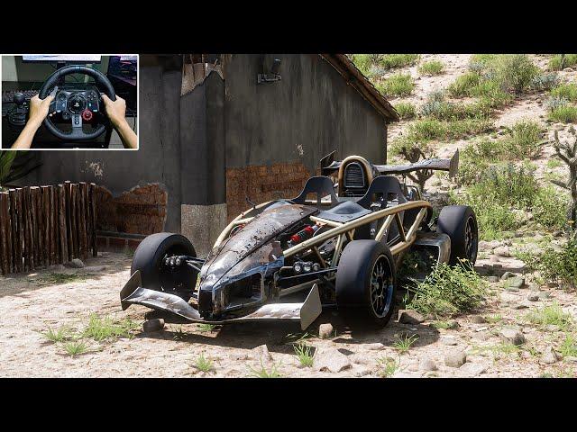 Rebuilding Ariel Atom 500 V8 Forza Horizon 5 Logitech G29 Stering Wheel Gameplay