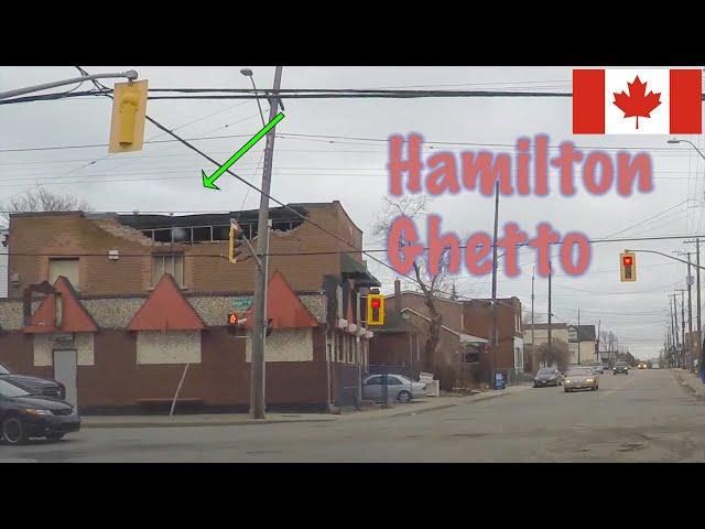 The sketchy #ghetto hoods of Hamilton, Ontario (trashy Industrial Area) #HamOnt #Hood