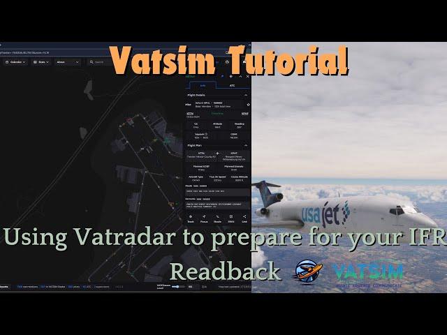 Mastering VATSIM IFR Clearances Using VATRadar |MSFS2020| MSFS2024