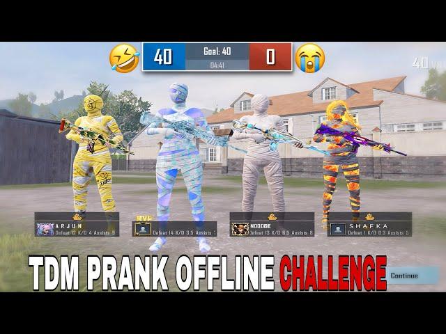 PRANK TDM OFFLINE 4 MUMMYZERO KILL CHALLENGESAMSUNG,A7,A8,J4,J5,J6,J7