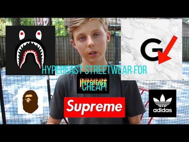 HOW TO BUY HYPED STREETWEAR FOR CHEAP (SUPREME, BAPE, PALACE, KITH, AND MORE)!!!