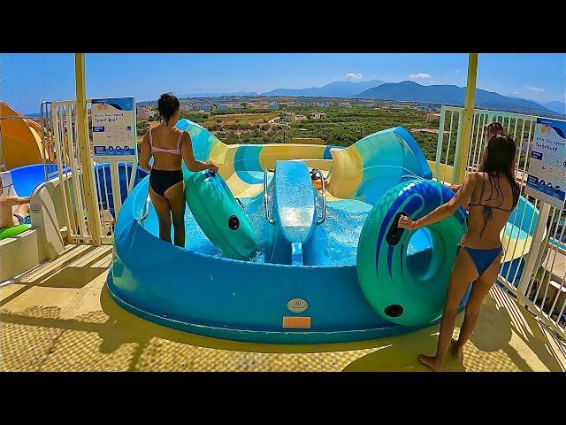 Space Boat Water Slide at Stella Waterland