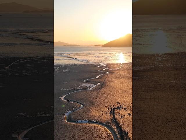 A famous place in Jeonnam where you can take sunset photos, Waon Beach Sunset Observatory