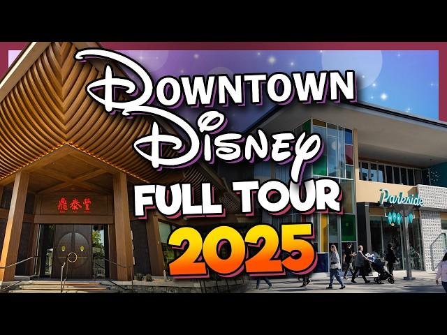 FULL Downtown Disney Tour 2025 | EVERYTHING to See and Do