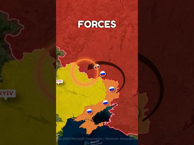 Ukraine Just Invaded Russia...  #shorts #maps #ukraine #russia #warinukraine #politics #invasion