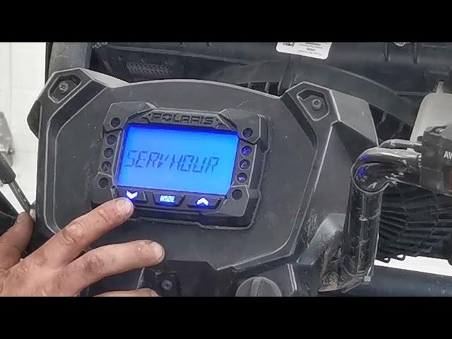 POLARIS SPORTSMAN SERVICE RESET